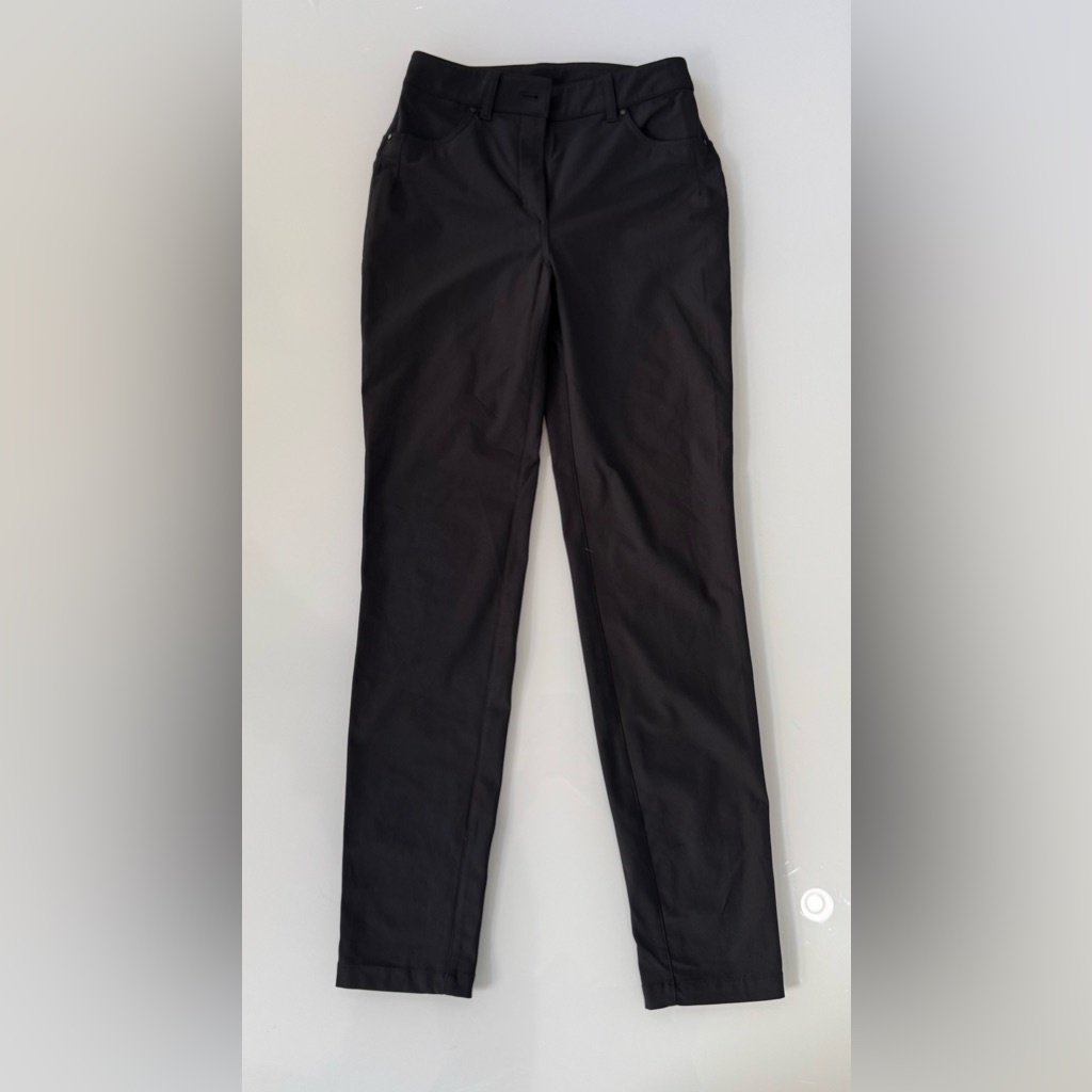 Lululemon Slim-Fit Pants In Black Size 4